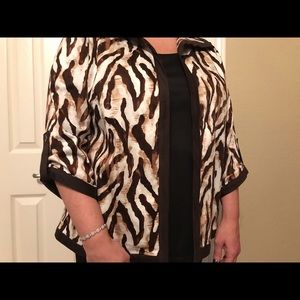 Chicos NWT tiger jacket
